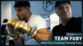 How John Fury Prepares Tommy Fury For War! A Closer Look At A Fury Technical Boxing Session 🔥