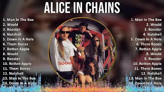 Alice In Chains 2024 MIX Best Songs - Man In The Box, Would, Rooster, Nutshell