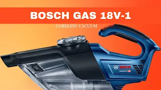 BOSCH GAS 18V-1 Unboxing + Testing