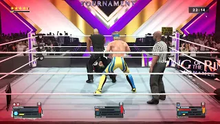 WWE 2K24 Online match - Solo VS Logan Paul VS Sandman