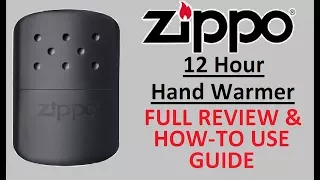 4K Full Review & How-To Use Guide: Zippo 12 Hour Handwarmer