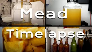 Making a Simple Mead from Start to Finish (Full Time-lapse)