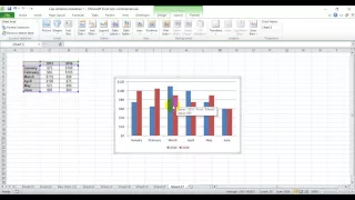 Creative way to show year over year data