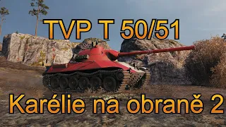 World of Tanks - TVP T 50/51 - Karélie na obraně 2