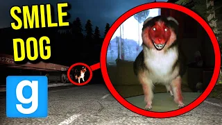 EVIL SMILE DOG FOLLOWS ME... 🐕 (gmod nextbot)