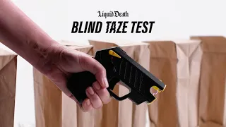 Electrotherapy For Haters: Liquid Death Blind Taze Test