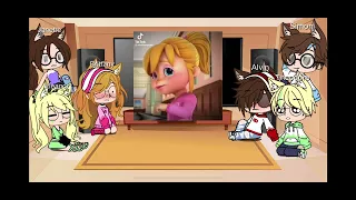 Chipmunks react to ships and self #gachaclub #CUTE #foryou   #alvinandthechipmunks  #socute