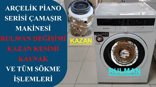 Arçelik 9103YP Çamaşır Makinesi Rulman Tamiri Nasıl Yapılır?