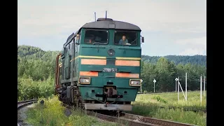 Awesome train horns and beeps of russian trains (COMPILATION)