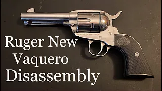 Ruger New Vaquero Disassembly and Reassembly