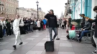 УЛИЧНЫЕ МУЗЫКАНТЫ ПИТЕРА,Глеб Васильев и гр.Шумные Соседи,05.10.23.