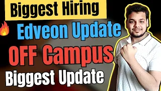 Edveon Direct Hiring | OFF Campus Drive For 2024 , 2023 , 2022 Batch | Latest Fresher Jobs