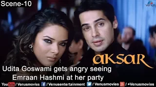 Udita Goswami gets angry seeing Emraan Hashmi at her party (Aksar)