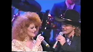 The Baldknobbers - Joy Bilyeu and Dennis Mabe singing, "Look At Us" - 1992 MDA Telethon