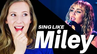 How to Sing the Long Notes in Flowers by Miley Cyrus