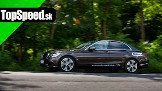 Test Mercedes C220 CDI W205 TopSpeed.sk