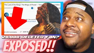 EXPOSED! Amazon Deletes 22,000 Fans Comments Amazon Rings Of Power News | Rings Of Power Backlash