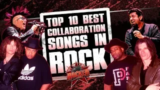 Top 10 BEST Collaboration Songs In Rock | Rocked
