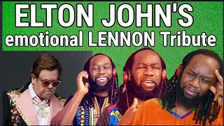 Lennon must be smiling - ELTON JOHN - Empty Garden REACTION - First time hearing