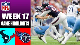 Houston Texans vs Tennessee Titans HALF TIME WEEK 17 (12/31/23) | NFL Highlights 2023