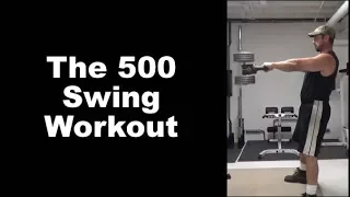500 Swing Kettlebell Workout for Power-Endurance and Metabolic Conditioning