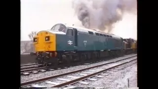 Cold Start Diesel Locomotive No. 40135 on The East Lancashire Railway December 2001