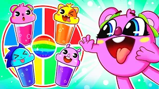 Rainbow Juice Song😋 | Funny Kids Songs 😻🐨🐰🦁 And Nursery Rhymes by Baby Zoo