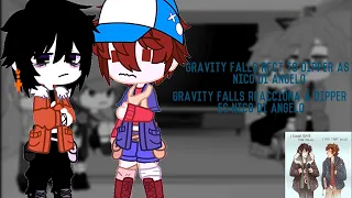 gravity Falls react to dipper as nico di Angelo / otaku-chan ✙➷♤