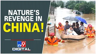 China floods: Heaviest rainfall in 1,000 years