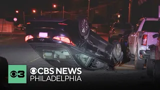 Kids flip stolen car in Philadelphia, former teacher arrested, more top stories | Digital Brief