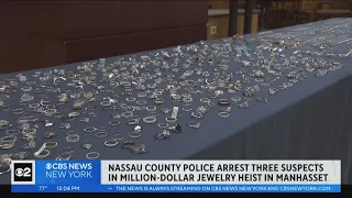 3 men arrested for $1 million jewel heist on Long Island