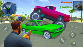 Open World Monster Truck and Car Driving in City Simulator - Android IOS Gameplay.