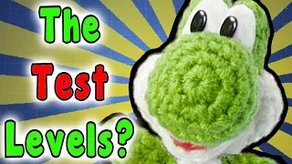 Yoshi's Woolly World - The Test LEVELS And More (Beta/Unused Stuff)