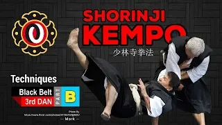 Techniques of Shorinji Kempo, Black Belt 3rd Dan part B