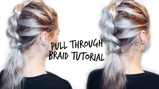 Pull Through Braid Mohawk Hair Tutorial | LoveFings