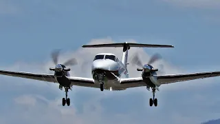 Partida dos Motores e Decolagem do King Air 260 Dono de uma das Pinturas Mais bonita do Brasil