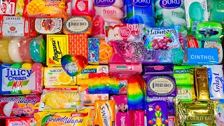 🌈 Chasing Rainbows 🌈 ASMR Soap Haul: Unboxing Unpacking Opening International Soaps, Relax & Sleep 🌈