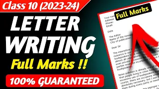 Letter Writing Class 10 English | Class 10 English Letter to Editor