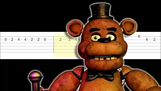 Five Nights at Freddy's 2 Song - The Living Tombstone (Easy Guitar Tabs Tutorial)