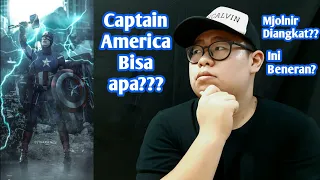 RACALTHEORY-ALESAN CAPTAIN AMERICA BISA MENGANGKAT PALU THOR (MJOLNIR DAN STORMBREAKER)