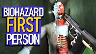 Resident Evil 1 CLASSIC In FIRST PERSON!