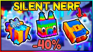 DON'T BUY - SILENTLY Nerfed ITEMS! Pet Simulator 99