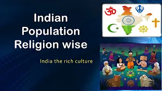 Indian Population Religion wise | Hindu Muslim Christian Sikh Jain Buddhist population in india