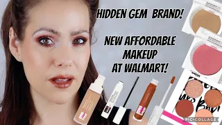 TESTING NEW AFFORDABLE MAKEUP| HIDDEN GEM MAKEUP BRAND AT WALMART!