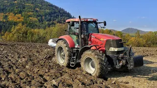 Plowing Case IH Puma 210 + Lemken Juwel 7