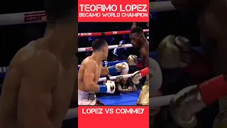 Teofimo Lopez vs Richard Commey TKO fight highlights #rblaurino