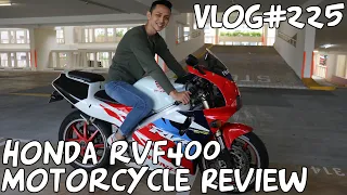 Vlog#225 Honda RVF400 Motorcycle Review Singapore