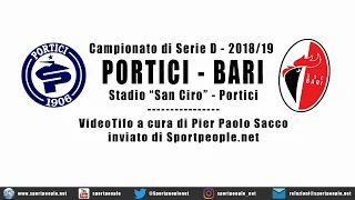 2018/19 Portici - Bari, Serie D