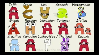 Russian alphabet lore I made 2021 using 2022
