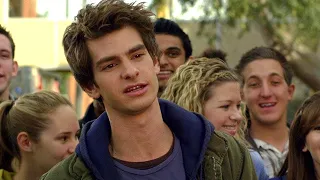 Peter Parker vs Flash   High School Life   The Amazing Spider Man 2012 Movie CLIP HD edit